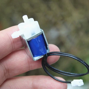 DC 5V-6V 2-Position 2-Way Normally Closed Solenoid Valve Water Valve Air Valve - Picture 1 of 4