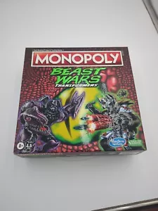 Monopoly Transformers Beast Wars Edition Board Game Hasbro NEW Sealed - Picture 1 of 8