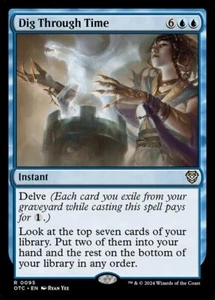 2x Dig Through Time OTJC NM MTG - Picture 1 of 1