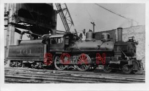 3BB714 2NDGEN RP anni 1926/1960? CHICAGO & ALTON RAILROAD 440 LOCO #101 PEORIA - Foto 1 di 1