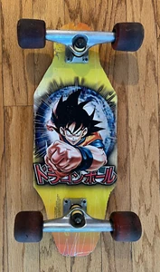 Vintage Custom Dragon Ball Z Complete Skateboard 22"x10" Wide Soft Wheels Y2K Anime - Bild 1 von 9