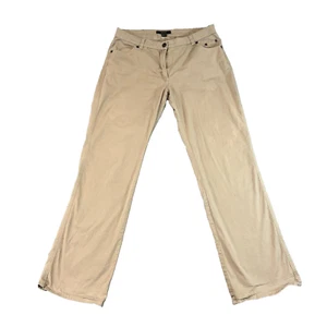 Barbour Womens Chinos Straight Leg Low Rise Stretch Beige Zip Fly W30 L30 - Picture 1 of 16