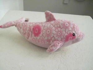 Peluche de peluche de mar de peces flor rosa de 13" de National Entertainment - Imagen 1 de 2