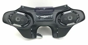 Harley Davidson Batwing Fairing Fatboy / Fat Boy Lo Bagger 6x9 Stereo System - Picture 1 of 3