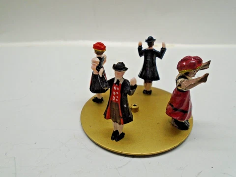 4 Hand Painted Dancers with Platform for Musical Cuckoo Clock Lot B Cover