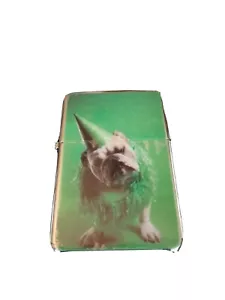 Bull Dog Flip Top Petrol Refillable Windproof Star Lighter - Picture 1 of 3