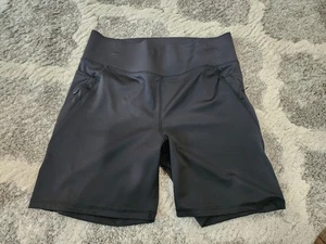 Damen Bikeshorts FLX schwarz mit Reißverschlusstaschen Größe XL - Bild 1 von 8