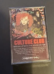 Culture Club Waking Up With The House On Fire CASSETTE Tape 1984 Epic~New Sealed - Picture 1 of 2
