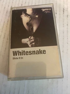 Whitesnake *Slide It In *cassette tape *VG+/VG+ *1984 *Geffen *M5G 4018 *ROCK - Picture 1 of 7