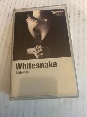 Whitesnake *Slide It In *cassette tape *VG+/VG+ *1984 *Geffen *M5G 4018 *ROCK - Image 1 of 4