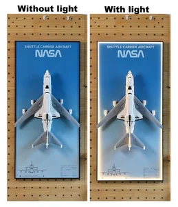 New 45" Metal Display mount for LEGO® Technic 10360 Shuttle Carrier Aircraft - Picture 1 of 8