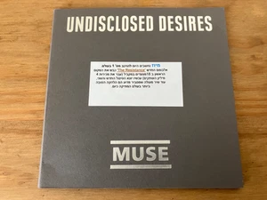MUSE UNDISCLOSED DESIRES ISRAEL PROMO CD **EXCELLENT CONDITION** VERY RARE! - Picture 1 of 3