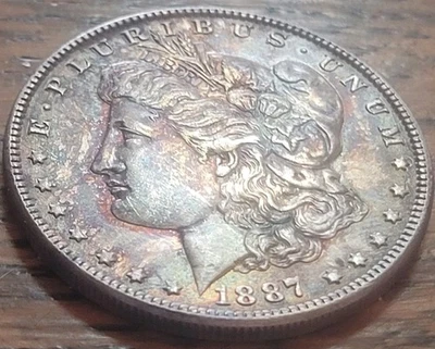 1887 P Morgan Silver Dollar Super Toner VAM 3? - Image 1 of 4