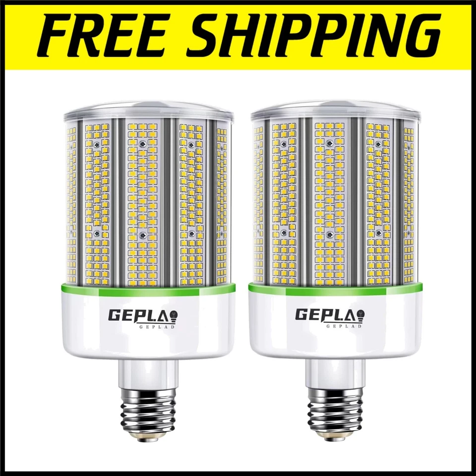 Powerful 150W LED Bulbs - 23700 Lumens Daylight Brightness, E39 Base, Long Life - Image 1 of 4