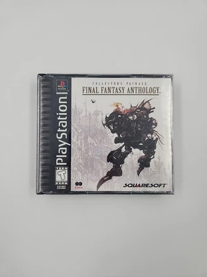 Final Fantasy V & VI Anthology PS1 PlayStation 1 completo CIB + CD musicale - Immagine 1 di 4