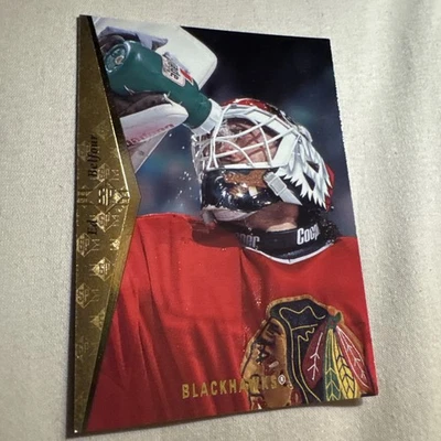 1994-95 SP Hockey Base #24 Ed Belfour - Chicago Blackhawks - Image 1 of 3