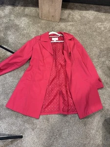 RELATIVITY ~Spring Rain Jacket~No Hood~LARGE ~  #classic - Picture 1 of 9
