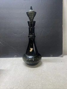 Vintage Jim Beam I Dream of Jeannie Genie Flasche 1964 Rauchgrün Glas Dekanter - Bild 1 von 5