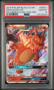 Pokemon Karte Dracaufeu GX SM211 PSA 10 Sonne & Mond Promo DE POP 20 - Bild 1 von 2