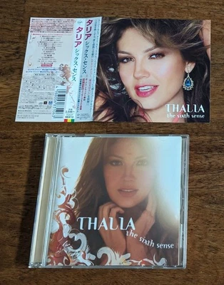 Used Thalia The Sixth Sense CD Japan Edition (+1 Bonus Track&Obi) TOCP-66410 Foto 1 de 4