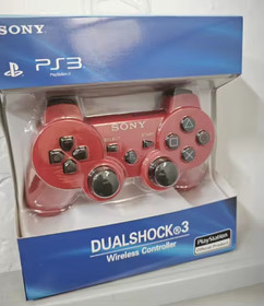 PlayStation 3 DualShock 3 Wireless Controller WHITE, BLACK, BLUE & RED COLOUR