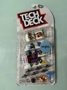 Tech Deck Revive 4 Pack Skateboards Fingerboards Vestal Des Autels Park Hill NEW - Picture 1 of 6