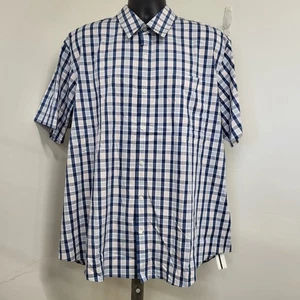 Lands' End Shirt Men's Size XXL Multicolor Short Sleeve Button Down Casual Wear - Picture 1 of 15