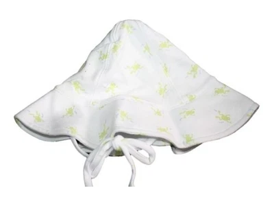 Nuevo Hartstrings Infante Bebé Niño Niña Unisex Algodón Sol Sombrero Ranas Talla S 6-9 Foto 1 de 2