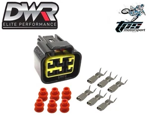 DWR 6 PIN WIRE QUAD BIKE UTV ATV ECU CDI UNIT ELECTRICAL CONNECTOR PLUG POLARIS - Picture 1 of 1