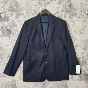 Performa Talent Chore Work Blazer Mens 42R Navy Blue Work Suit Jacket BNWT C - Picture 1 of 10
