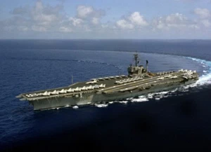 US NAVY USN aircraft carrier USS AMERICA (CV-66) DD 8X12 PHOTOGRAPH - Picture 1 of 1