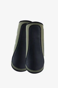 Horze Munich Brushing Boots - Olivine Green - Picture 1 of 4