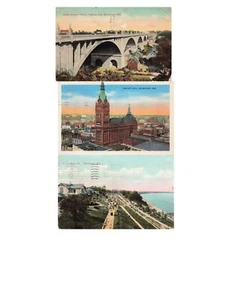 Lot of 3 Milwaukee Wisconsin Vintage PCs - Picture 1 of 7