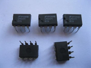 5 Pcs Audio Amplifier IC Chips LM6171 BIN Transistor - Picture 1 of 2
