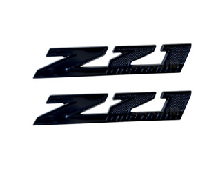 For Chevy Colorado Z71 Car Side Fender Badge Emblem Sticker Black 2014-2018