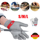 Edelstahl Sicherheits Handschuh Kettenhandschuh Metzger Stechschutzhandschuhe