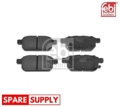 BRAKE PAD SET, DISC BRAKE FOR MARUTI SUZUKI SUZUKI FEBI BILSTEIN 116313 - image 1 of 4