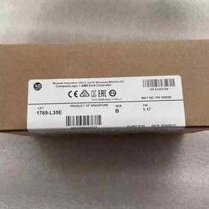 NEW Allen Bradley 1769-L35E SER B CompactLogix 1.5 MB ENet Controller 1769L35E - Picture 1 of 2