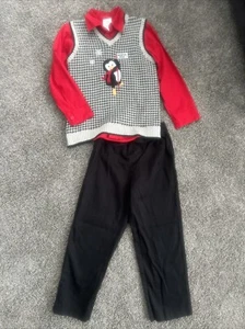 Little Boy’s IZOD Penguin Outfit ~ Size 6 - Picture 1 of 6