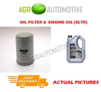 PETROL OIL FILTER + SS 10W40 OIL FOR LAND ROVER FREELANDER 1.8 120BHP 1998-06