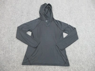 Eastern Mountain Sports Shirt Womens Large Black Lightweight EMS Outdoors Hoodie - Image 1 of 4