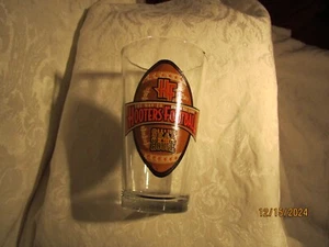 Hooters Football Pint Beer Glass Made by Libbey H-2 - Picture 1 of 6