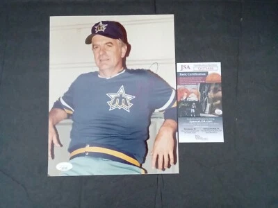 Gaylord Perry Seattle Mariners Signed 8x10 Color Photograph JSA -1 # - Image 1 of 4