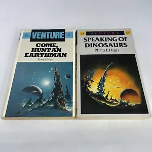 Speaking Of Dinosaurs & Come, Hunt An Earthman Philip E High Paperback Books - Bild 1 von 4
