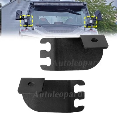 A Pillar Mount Front Roll Cage Cube Light Bracket For 2016-2023 Polaris General - Image 1 of 4