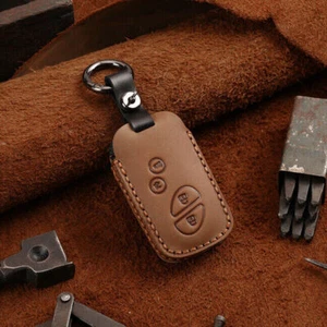 Leather Car Key Fob Case Cover Protect For Lexus ES RX LX GS ES350 IS250 RX350 - Picture 1 of 17