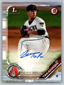 2019 Bowman #PA-BT Bo Takahashi RC Auto