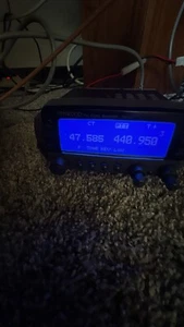 kenwood tm v7a dual band radio working power cable, mounting bracket, but no mic - Picture 1 of 12