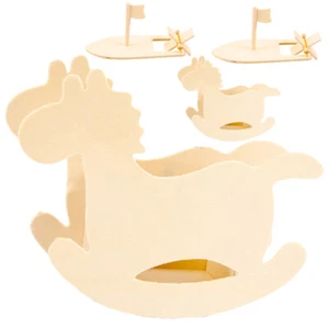 4 Lustig Schaukelpferd Zum Selbermachen Für Holzhandwerk Für Kinder Pro Kinder - Bild 1 von 12