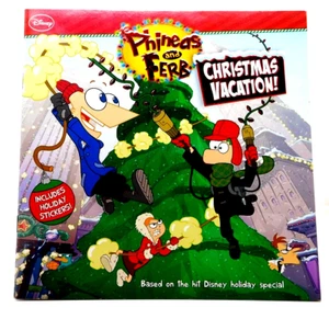 Book Phineas and Ferb Christmas Vacation Disney 2011 Trade Paperback - Picture 1 of 1